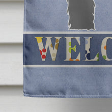 Load image into Gallery viewer, Bouvier des Flandres Welcome Flag Canvas House Size BB8302CHF
