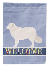 Load image into Gallery viewer, Kuvasz Welcome Garden Flag - Outdoor Decorative Yard Flag BB8305GF