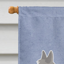 Load image into Gallery viewer, Australian Silky Terrier Welcome Flag Canvas House Size BB8307CHF