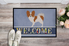 Load image into Gallery viewer, Papillon Welcome Doormat - 24x36 Decorative Floor Mat – Indoor/Outdoor Rug with Artistic Flair BB8310JMAT