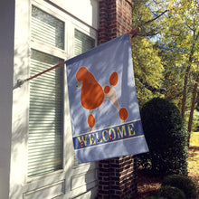 Load image into Gallery viewer, Royal Poodle Welcome Flag Canvas House Size BB8311CHF
