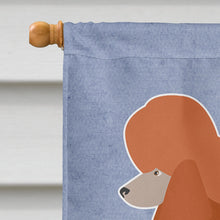 Load image into Gallery viewer, Royal Poodle Welcome Flag Canvas House Size BB8311CHF