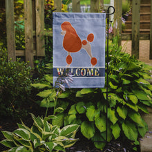 Load image into Gallery viewer, Royal Poodle Welcome Garden Flag - Outdoor Decorative Yard Flag BB8311GF