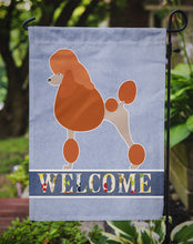 Load image into Gallery viewer, Royal Poodle Welcome Garden Flag - Outdoor Decorative Yard Flag BB8311GF