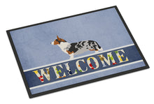 Load image into Gallery viewer, Welsh Corgi Cardigan Welcome Doormat - 24x36 Decorative Floor Mat – Indoor/Outdoor Rug with Artistic Flair BB8313JMAT
