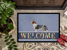 Load image into Gallery viewer, Welsh Corgi Cardigan Welcome Doormat - 18x27 Decorative Floor Mat – Indoor/Outdoor Rug with Artistic Flair BB8313MAT