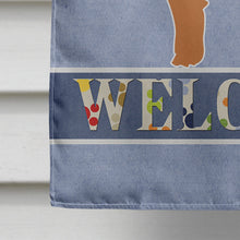 Load image into Gallery viewer, Toy Poodle Welcome Flag Canvas House Size BB8316CHF