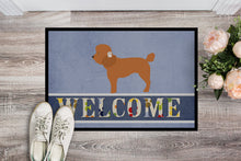 Load image into Gallery viewer, Toy Poodle Welcome Doormat - 24x36 Decorative Floor Mat – Indoor/Outdoor Rug with Artistic Flair BB8316JMAT