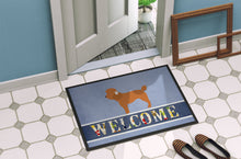 Load image into Gallery viewer, Toy Poodle Welcome Doormat - 24x36 Decorative Floor Mat – Indoor/Outdoor Rug with Artistic Flair BB8316JMAT