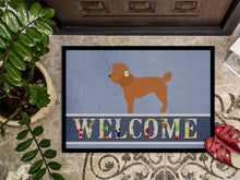 Load image into Gallery viewer, Toy Poodle Welcome Doormat - 18x27 Decorative Floor Mat – Indoor/Outdoor Rug with Artistic Flair BB8316MAT