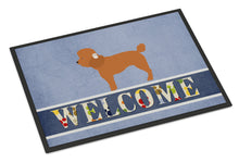Load image into Gallery viewer, Toy Poodle Welcome Doormat - 18x27 Decorative Floor Mat – Indoor/Outdoor Rug with Artistic Flair BB8316MAT