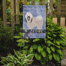 Load image into Gallery viewer, Lhasa Apso Welcome Garden Flag - Outdoor Decorative Yard Flag BB8319GF