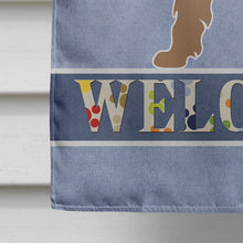 Load image into Gallery viewer, Berger Picard Welcome Flag Canvas House Size BB8321CHF