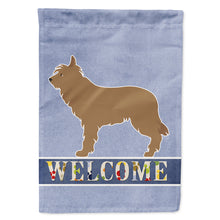 Load image into Gallery viewer, Berger Picard Welcome Flag Canvas House Size BB8321CHF