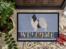 Load image into Gallery viewer, Papillon Welcome Doormat - 24x36 Decorative Floor Mat – Indoor/Outdoor Rug with Artistic Flair BB8322JMAT