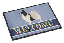 Load image into Gallery viewer, Papillon Welcome Doormat - 24x36 Decorative Floor Mat – Indoor/Outdoor Rug with Artistic Flair BB8322JMAT
