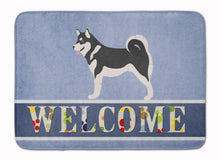 Load image into Gallery viewer, Alaskan Malamute Welcome Machine Washable Memory Foam Mat BB8324RUG
