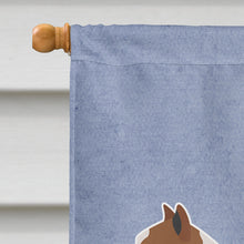 Load image into Gallery viewer, Pit Bull Terrier Welcome Flag Canvas House Size BB8325CHF