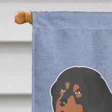 Load image into Gallery viewer, Tibetan Mastiff Welcome Flag Canvas House Size BB8326CHF