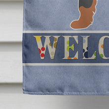 Load image into Gallery viewer, Tibetan Mastiff Welcome Flag Canvas House Size BB8326CHF