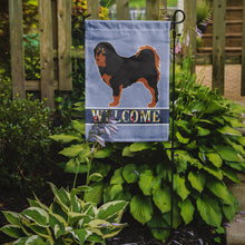 Load image into Gallery viewer, Tibetan Mastiff Welcome Garden Flag - Outdoor Decorative Yard Flag BB8326GF