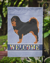 Load image into Gallery viewer, Tibetan Mastiff Welcome Garden Flag - Outdoor Decorative Yard Flag BB8326GF