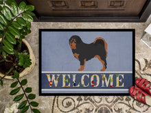 Load image into Gallery viewer, Tibetan Mastiff Welcome Doormat - 18x27 Decorative Floor Mat – Indoor/Outdoor Rug with Artistic Flair BB8326MAT