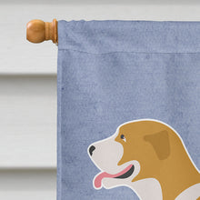 Load image into Gallery viewer, Belgium Mastiff Welcome Flag Canvas House Size BB8327CHF