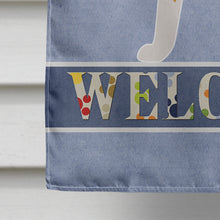 Load image into Gallery viewer, Belgium Mastiff Welcome Flag Canvas House Size BB8327CHF