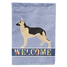 Load image into Gallery viewer, German Shepherd Welcome Flag Canvas House Size BB8330CHF
