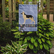 Load image into Gallery viewer, German Shepherd Welcome Garden Flag - Outdoor Decorative Yard Flag BB8330GF