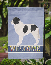 Load image into Gallery viewer, Landseer Welcome Garden Flag - Outdoor Decorative Yard Flag BB8331GF