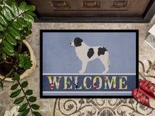 Load image into Gallery viewer, Landseer Welcome Doormat - 18x27 Decorative Floor Mat – Indoor/Outdoor Rug with Artistic Flair BB8331MAT