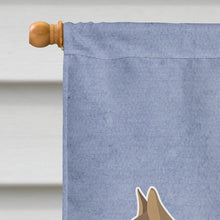 Load image into Gallery viewer, Czechoslovakian Wolfdog Flag Canvas House Size BB8335CHF