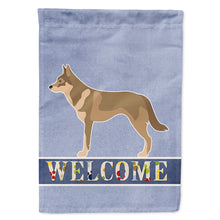Load image into Gallery viewer, Czechoslovakian Wolfdog Flag Canvas House Size BB8335CHF