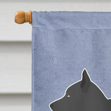 Load image into Gallery viewer, Mudi Welcome Flag Canvas House Size BB8336CHF