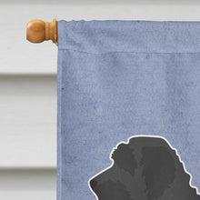 Load image into Gallery viewer, Labradoodle Welcome Flag Canvas House Size BB8337CHF