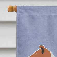 Load image into Gallery viewer, Smooth Collie Welcome Flag Canvas House Size BB8342CHF
