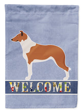 Load image into Gallery viewer, Smooth Collie Welcome Garden Flag - Outdoor Decorative Yard Flag BB8342GF