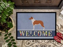 Load image into Gallery viewer, Smooth Collie Welcome Doormat - 24x36 Decorative Floor Mat – Indoor/Outdoor Rug with Artistic Flair BB8342JMAT