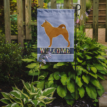 Load image into Gallery viewer, Finnish Spitz Welcome Garden Flag - Outdoor Decorative Yard Flag BB8343GF