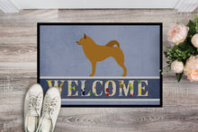 Load image into Gallery viewer, Finnish Spitz Welcome Doormat - 24x36 Decorative Floor Mat – Indoor/Outdoor Rug with Artistic Flair BB8343JMAT