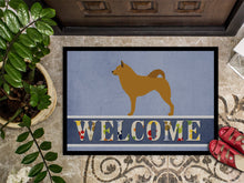 Load image into Gallery viewer, Finnish Spitz Welcome Doormat - 24x36 Decorative Floor Mat – Indoor/Outdoor Rug with Artistic Flair BB8343JMAT