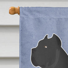 Load image into Gallery viewer, Cane Corso Welcome Flag Canvas House Size BB8345CHF