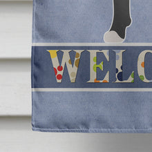 Load image into Gallery viewer, Cane Corso Welcome Flag Canvas House Size BB8345CHF