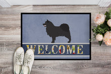 Load image into Gallery viewer, Swedish Lapphund Welcome Doormat - 18x27 Decorative Floor Mat – Indoor/Outdoor Rug with Artistic Flair BB8347MAT