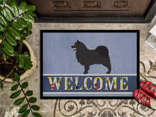 Load image into Gallery viewer, Swedish Lapphund Welcome Doormat - 18x27 Decorative Floor Mat – Indoor/Outdoor Rug with Artistic Flair BB8347MAT