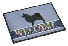 Load image into Gallery viewer, Swedish Lapphund Welcome Doormat - 18x27 Decorative Floor Mat – Indoor/Outdoor Rug with Artistic Flair BB8347MAT