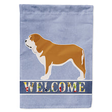 Load image into Gallery viewer, Mastin Epanol Spanish Mastiff Flag Canvas House Size BB8349CHF
