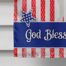 Load image into Gallery viewer, Smooth Fox Terrier American Flag Canvas House Size BB8360CHF